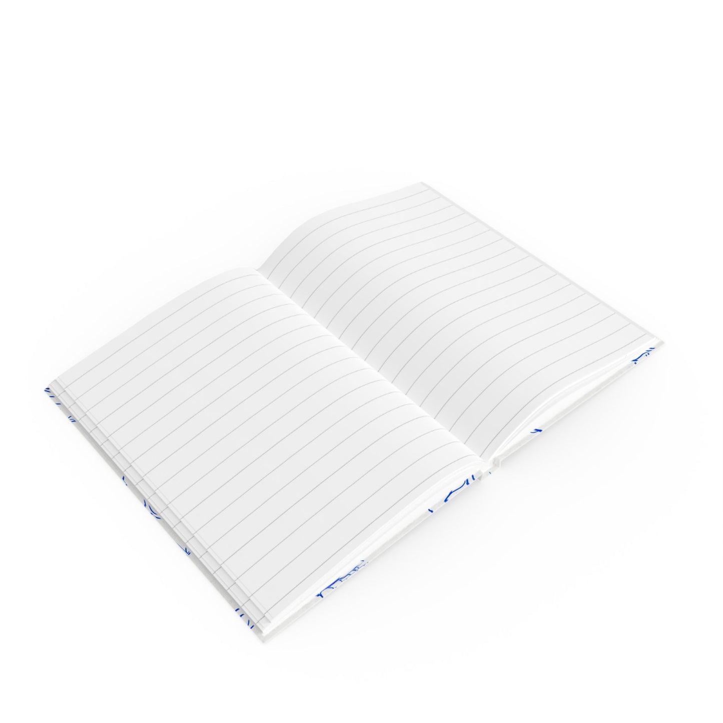Isaiah 43:1  White and Blue Notebook