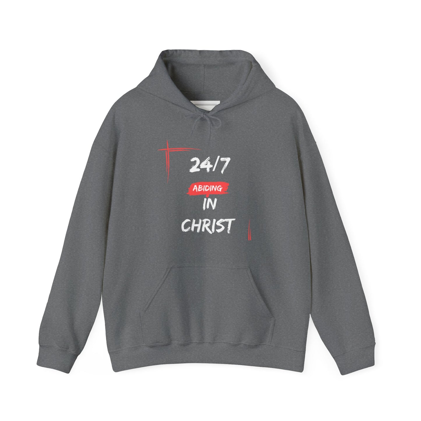 24/7 Hoodie - Heavy Blend Sweatshirt for Comfort and Faith - MountZionGifts