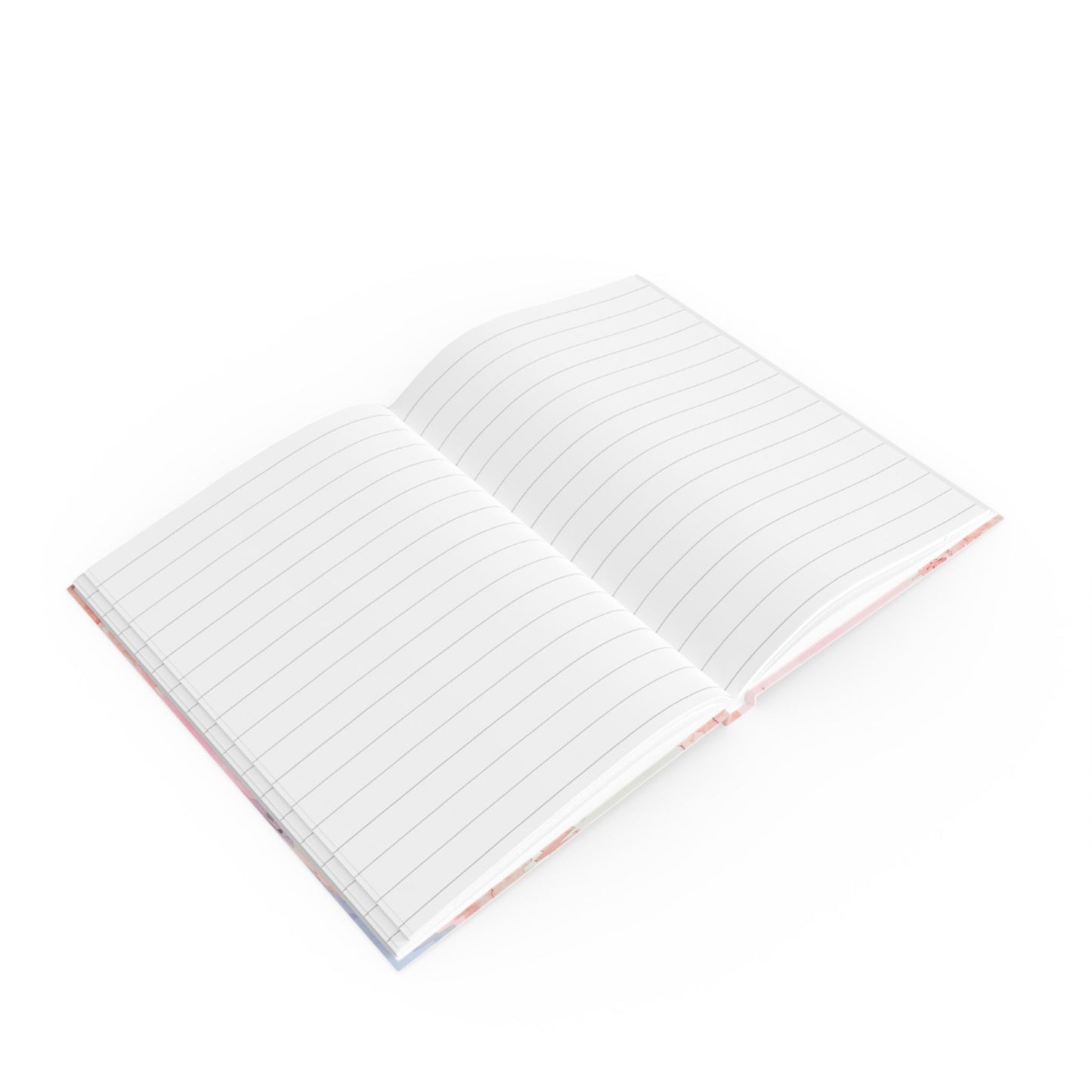 Psalm 16:8 Botanical  Hard Backed Notebook