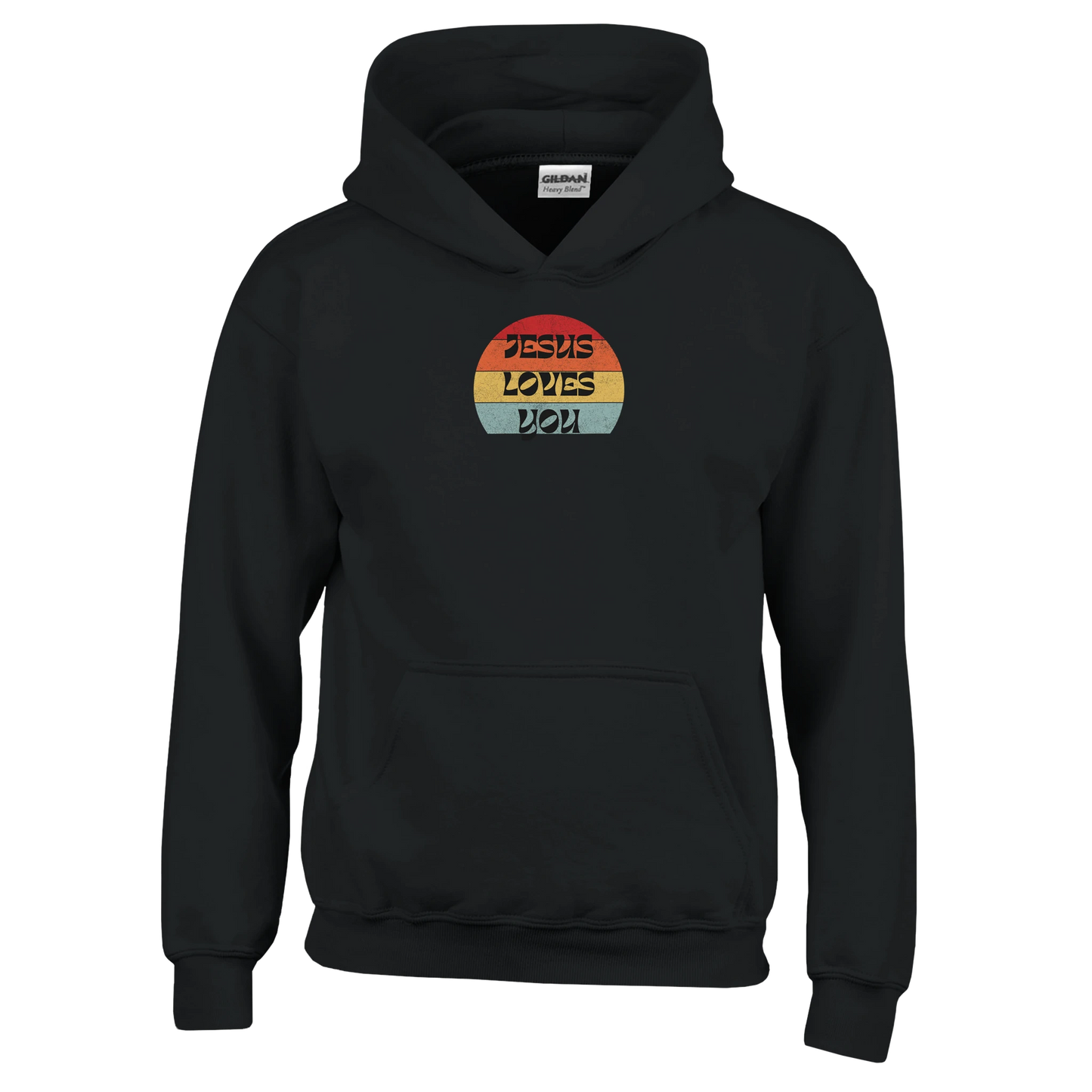 Jesus loves you Classic Kids Pullover Hoodie - MountZionGifts